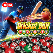 Cricket Ball Roulette on Yaman Plus